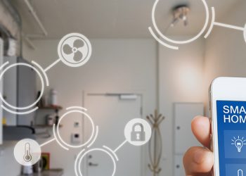 Iluminação conectada com celular