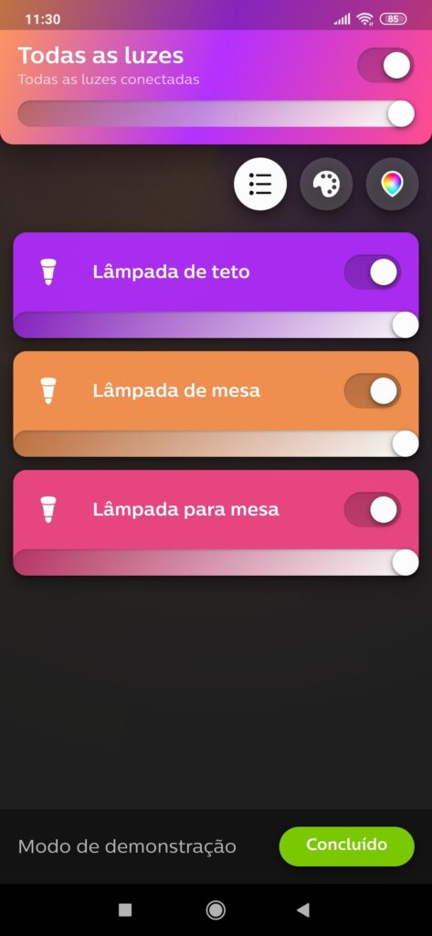 App Philips Hue Setup